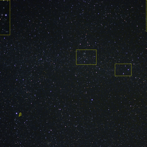 カシオペヤ座新星付近 (11月7日)