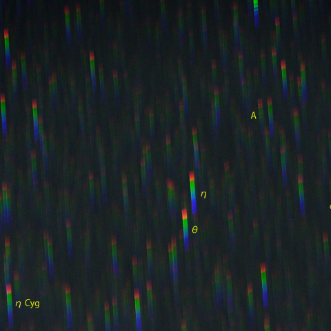 こと座東部のスペクトル