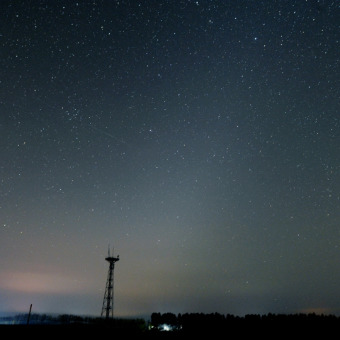 東天の黄道光 (11月7日)
