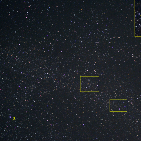 カシオペヤ座新星付近 (11月14日)