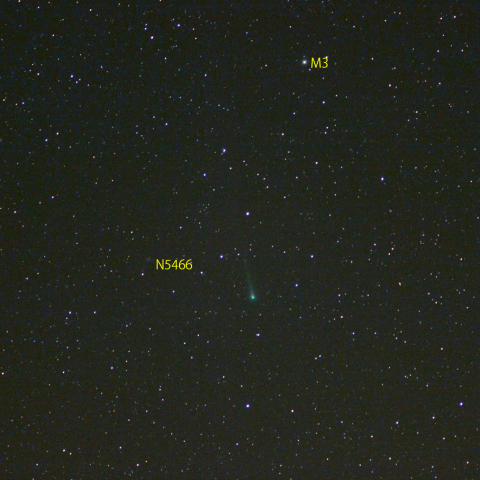 レナード彗星 (C/2021 A1) 12月5日