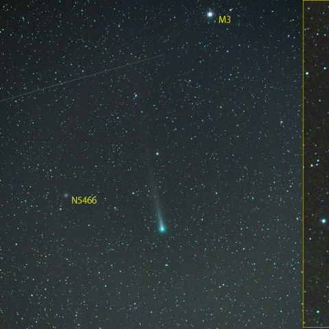 レナード彗星 (C/2021 A1) 12月5日-2