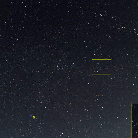 カシオペヤ座新星付近 (12月5日)