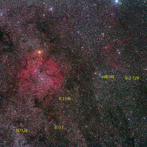 ケフェウス座の星雲