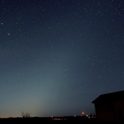 東天の黄道光 (12月6日)