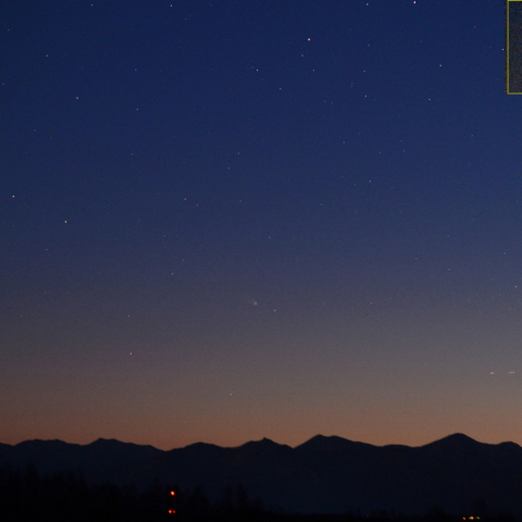 レナード彗星 (C/2021 A1) 12月22日