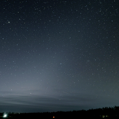 東天の黄道光 (12月9日)