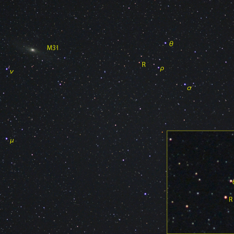 変光星アンドロメダ座R