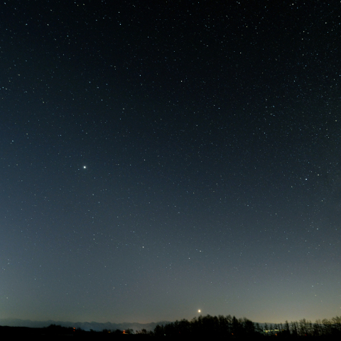 西天の黄道光 (12月22日)