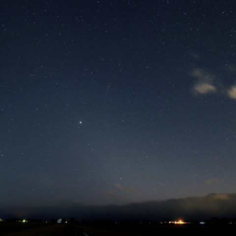 西天の黄道光 (12月28日)