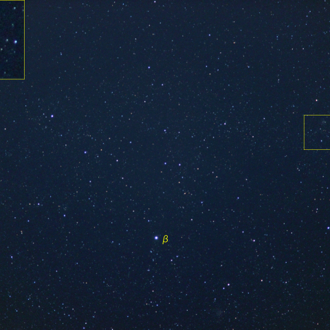 カシオペヤ座新星付近 (1月2日)