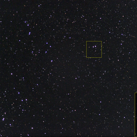 準惑星ケレスと2星団