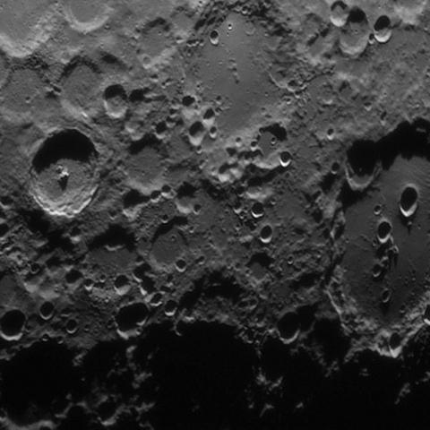 ティコ～クラヴィウス周辺