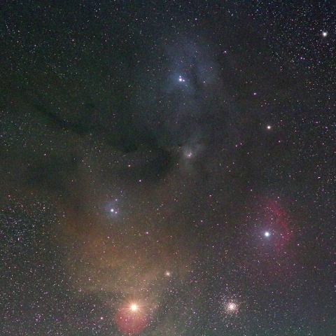 アンタレス周辺の星雲