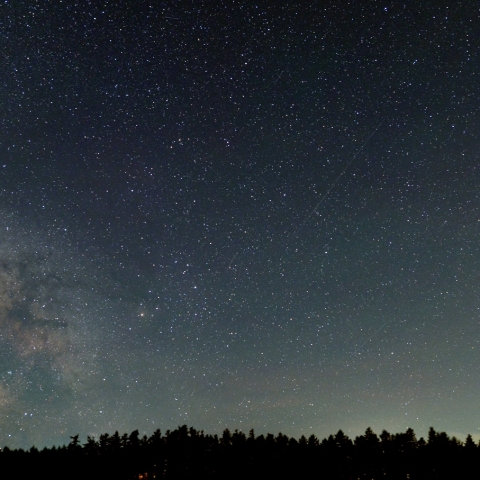 スピカから天の川中心部