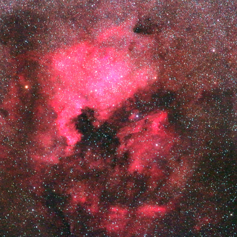 北アメリカ星雲とペリカン星雲