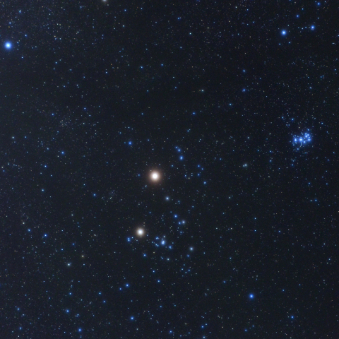 おうし座を行く火星