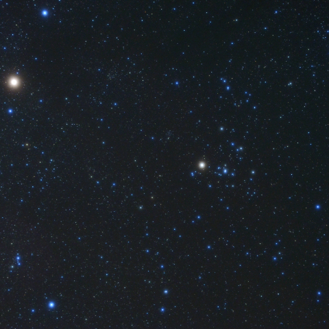 おうし座を行く火星