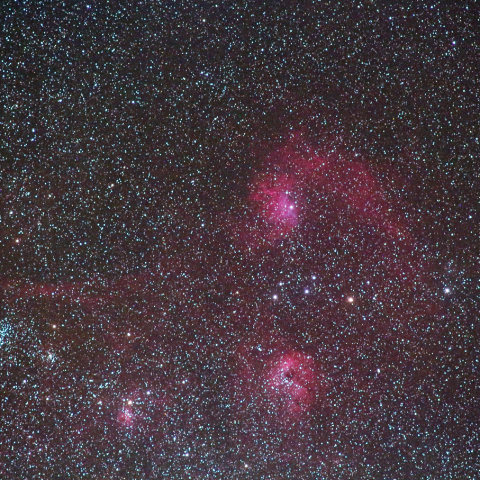 ぎょしゃ座中心部