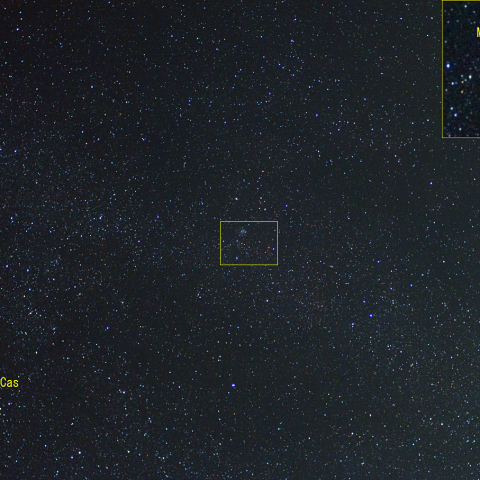 カシオペヤ座新星付近 (22-11-23)