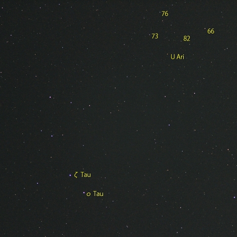 変光星おひつじ座U (23-02-08)