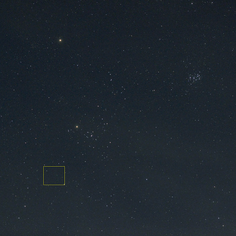 おうし座とZTF彗星 (23-02-18)