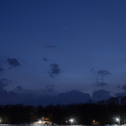 金星と木星 (23-02-28)