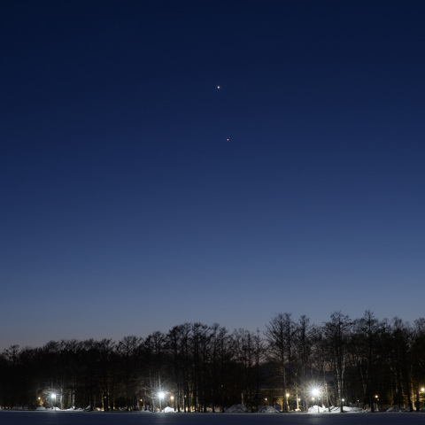 金星と木星 (23-03-05)