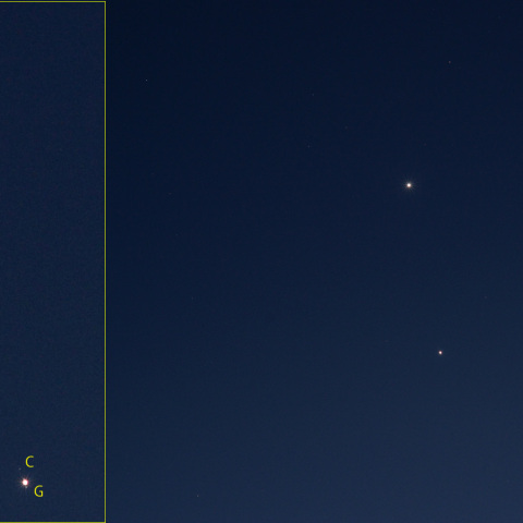 金星と木星 (23-03-05)