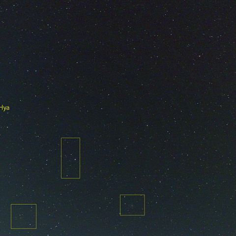 変光星うみへび座Wとケンタウルス座TW