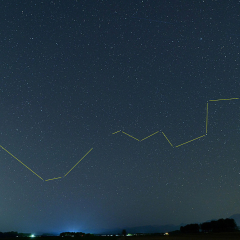 横たわるうみへび座