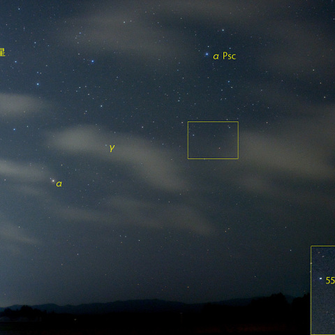 雲間の変光星ミラ (23-08-14)