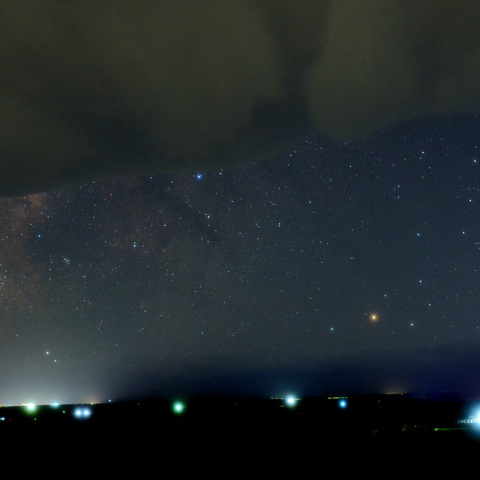 雲間のさそり座
