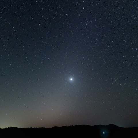 東天の黄道光 (23-10-13)