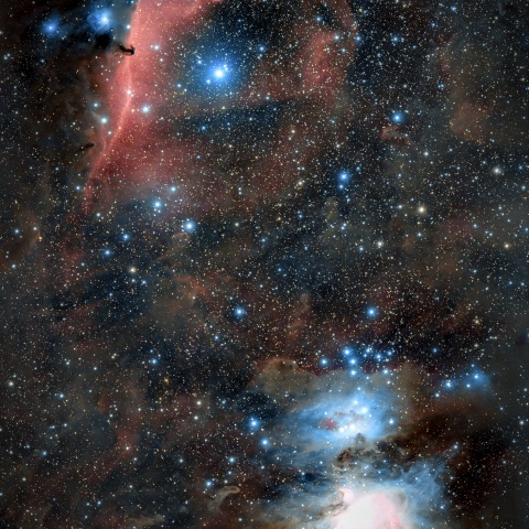 オリオン座の星雲達