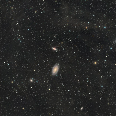 M81&M82と周辺の分子雲