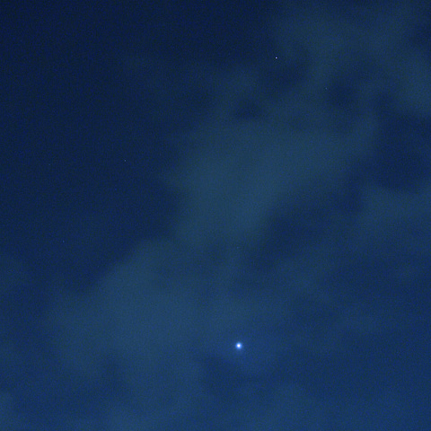 レグルスと3惑星の共演