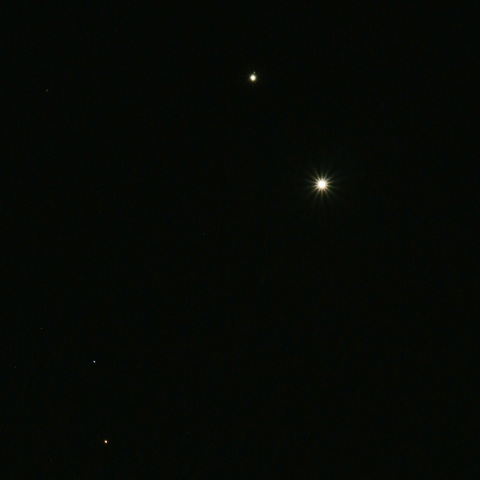 金星・木星・火星トライアングル