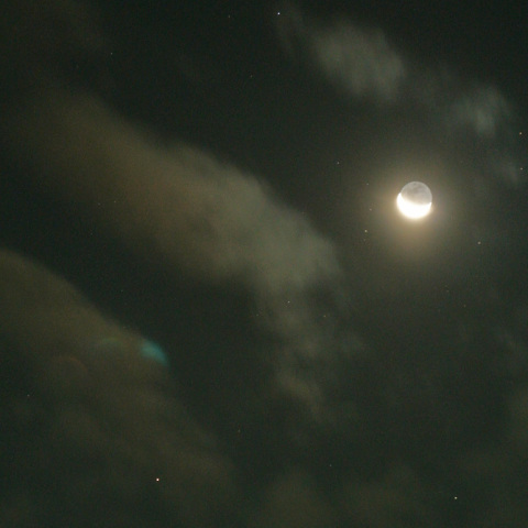 3惑星と月のランデブー