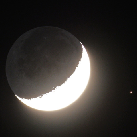 月と火星の大接近