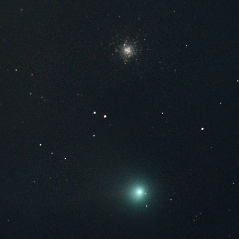 C/2020 F3 NEOWISE and M53