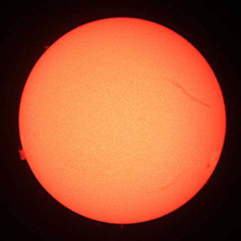 10-29 太陽(プロミネンス強調)