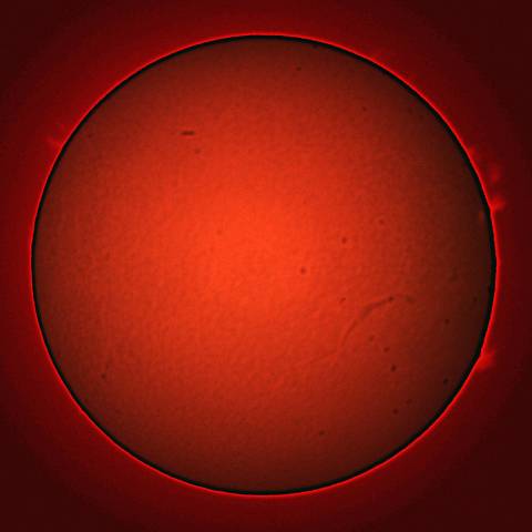 01-16 太陽(彩層面優先処理)