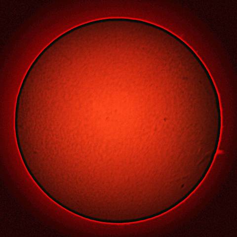 01-19 太陽(彩層面優先処理)