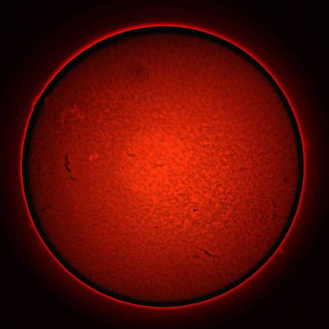 06-04 太陽(彩層面強調)