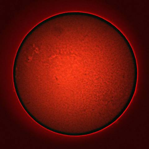 06-06 太陽（彩層面強調）