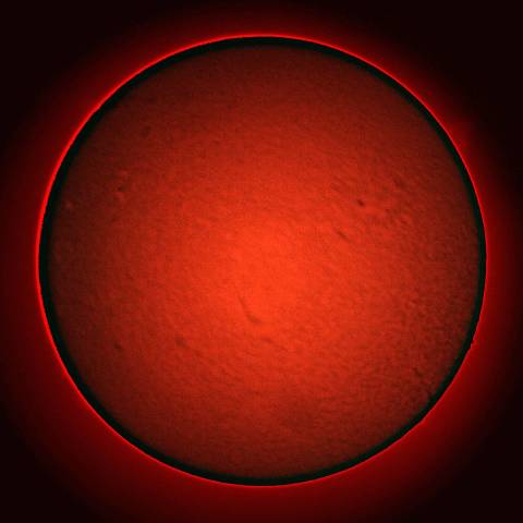 06-15 太陽(彩層面強調)