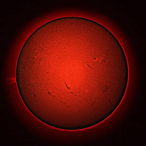 06-15 太陽 プロミネンス放出