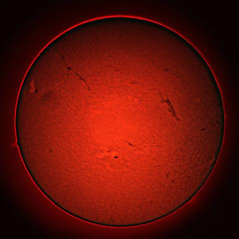 06-17 太陽(彩層面強調)