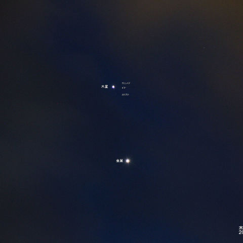 6-29金星と木星の共演